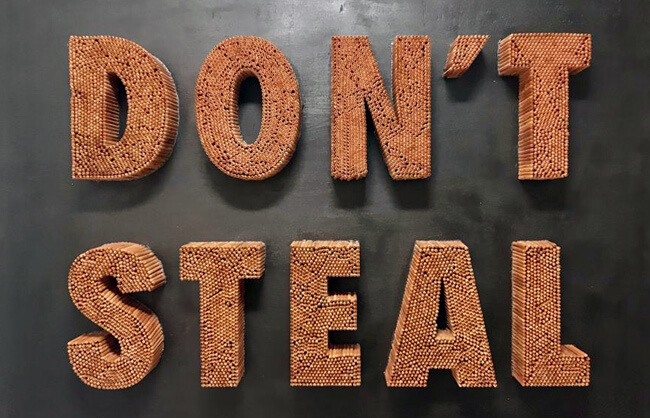 DON'T STEAL